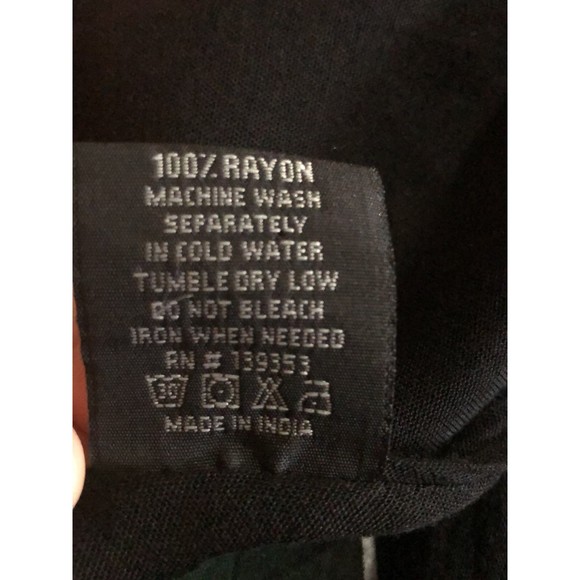 Ace Fashion Mini Dress/Tunic Top Handpainted Graphic Print of Palm Trees Flowers - Picture 9 of 9